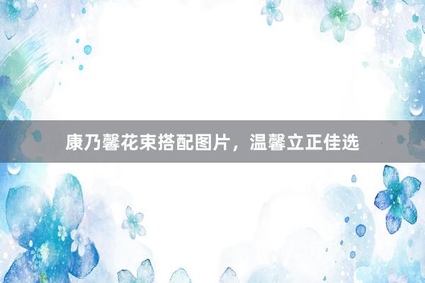 康乃馨花束搭配图片，温馨立正佳选